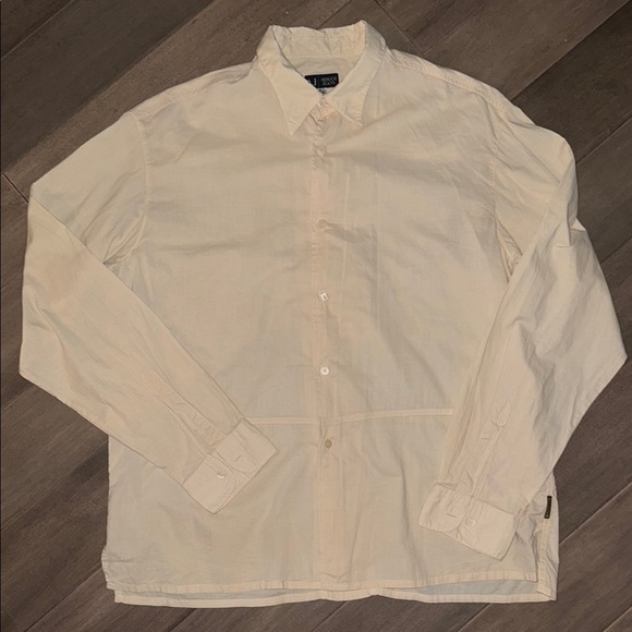 Vintage Armani Jeans Button Down Shirt - Picture 1 of 7